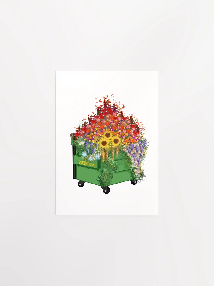 Dumpster Garden Print (no text) product image (2)