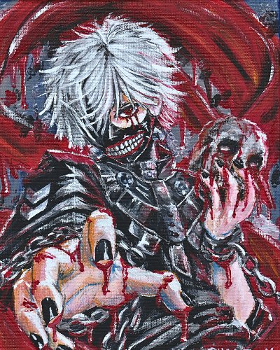 Finished my Kaneki from Tokyo Ghoul painting 🎨 Thank you for watching! 🎨
#Fyp #artreveal #painting #art #TokyoGhoul