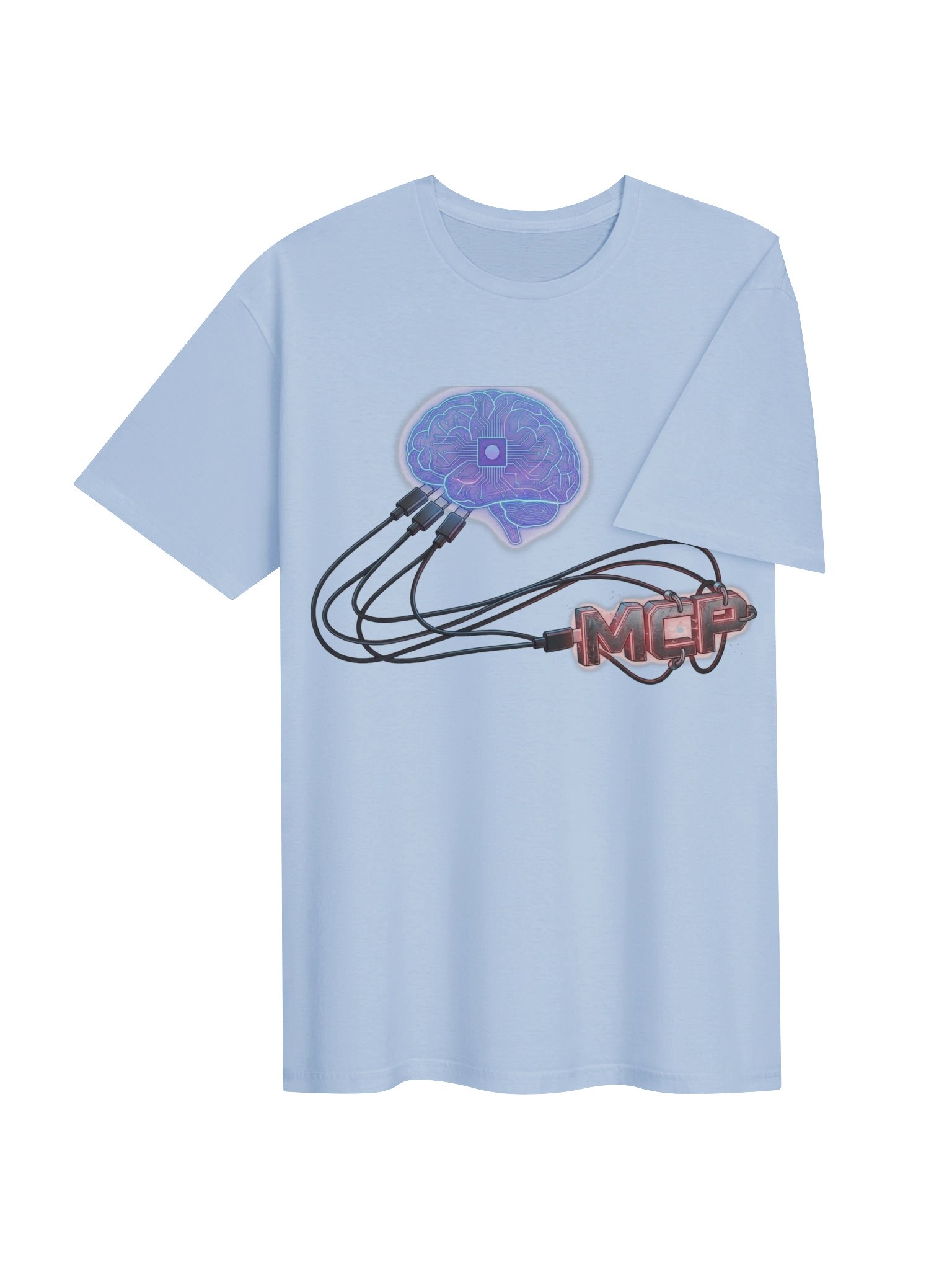 BRAIN TO MCP | AI Native Cognition Interface & Developer System T-Shirt product image (47)
