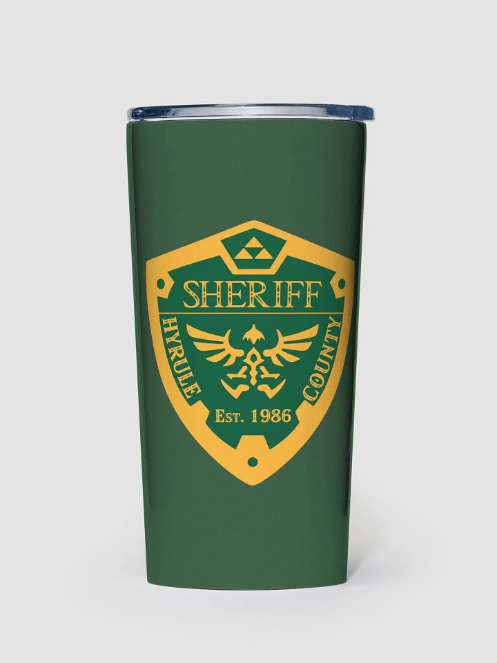 Hyrule County Sheriff 20oz Stainless Steel Tumbler product image (1)