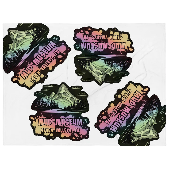 Mud Museum Plush Blanket product image (1)