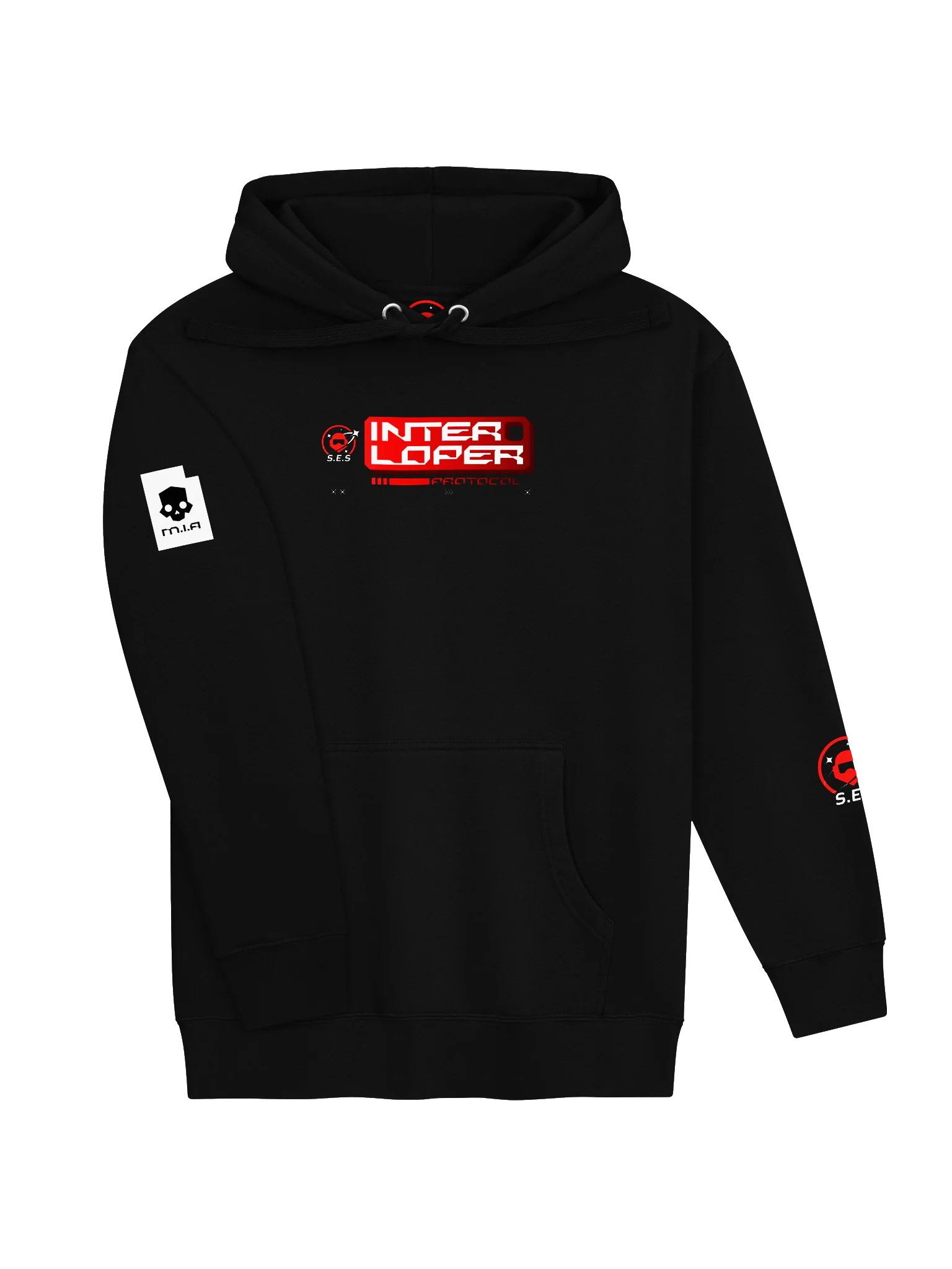 S.E.S Operation Interloper Protocol - Black Hoodie product image (3)