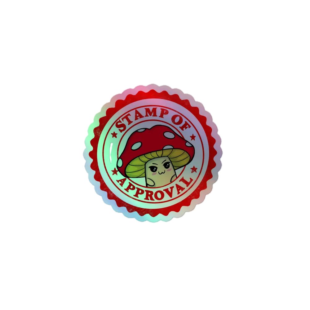Mushroom Stamp Sticker product image (1)