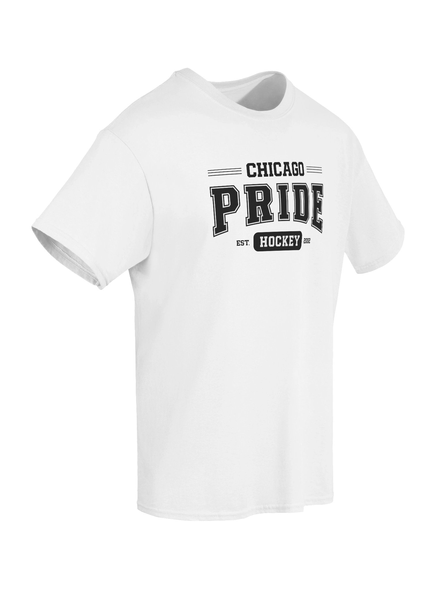 Chicago Pride Hockey Varsity Tee product image (6)
