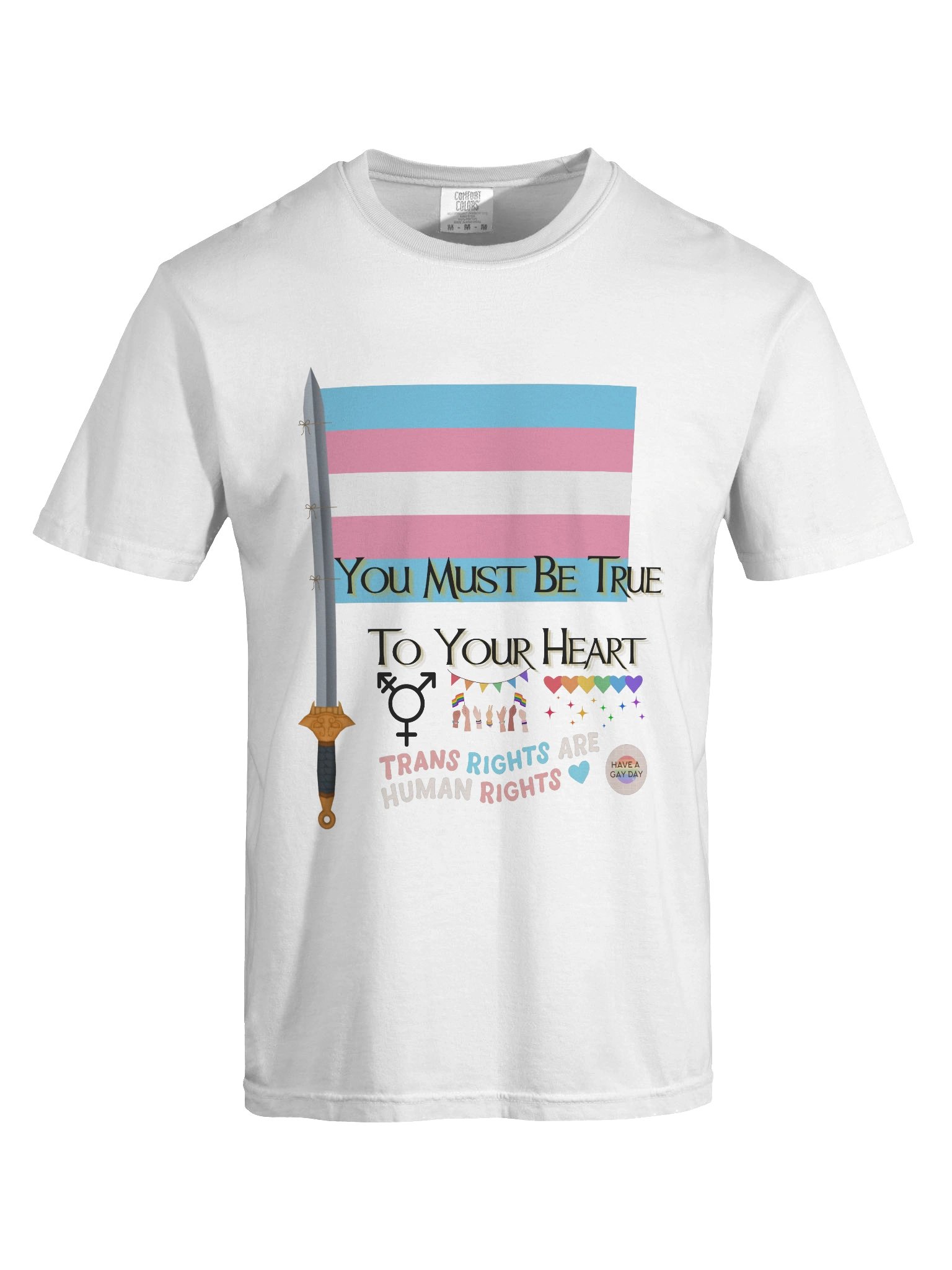 You Must Be True To Your Heart T-Shirt product image (7)