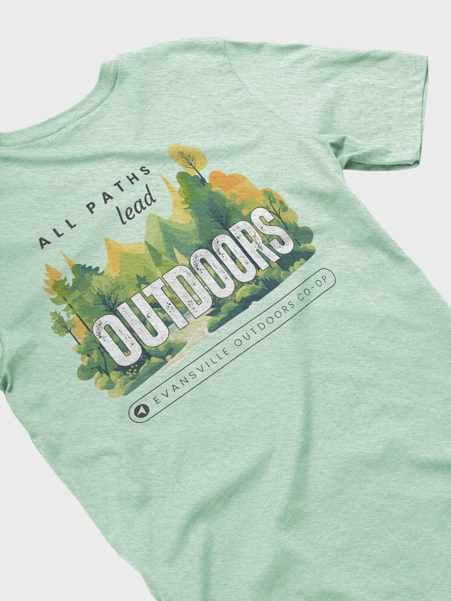 Cotton 2-Sided (Greens, Dark Print) product image (1)