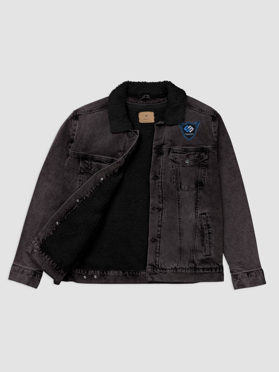 Senior Series Esports Unisex Sherpa Denim Jacket product image (7)