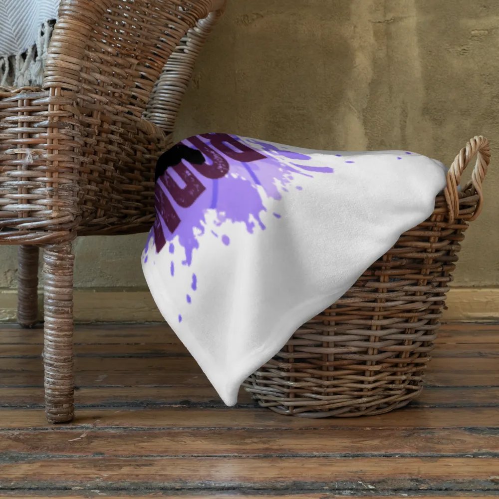 Born to Dance His Silhouette Throw Blanket product image (22)