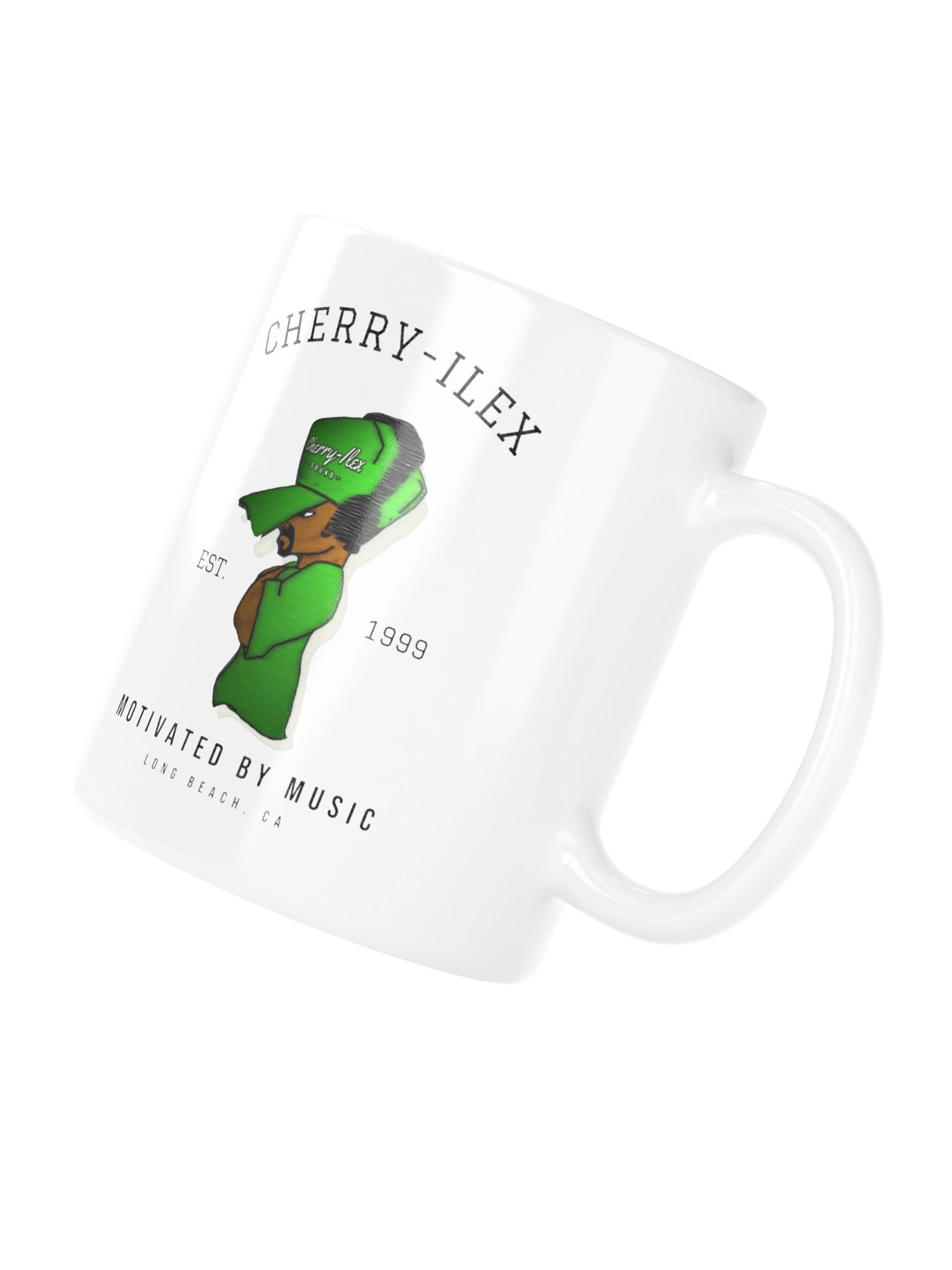 Cherry-Ilex Sound (MbM) Mug – White product image (4)