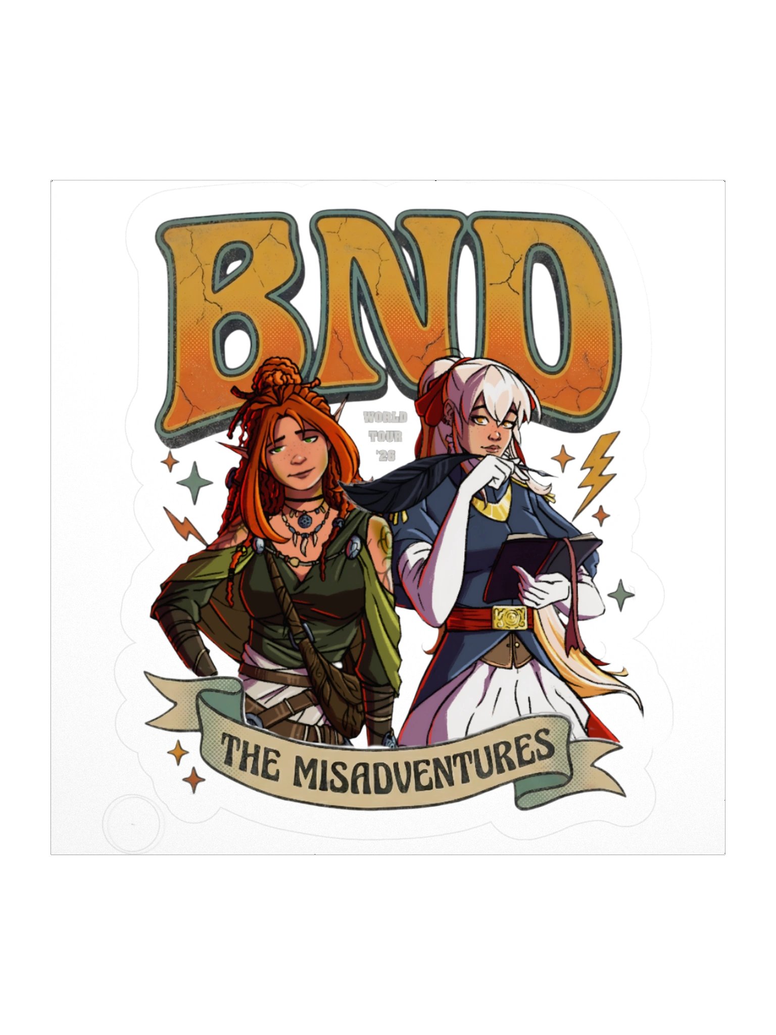 BnD stickers product image (1)