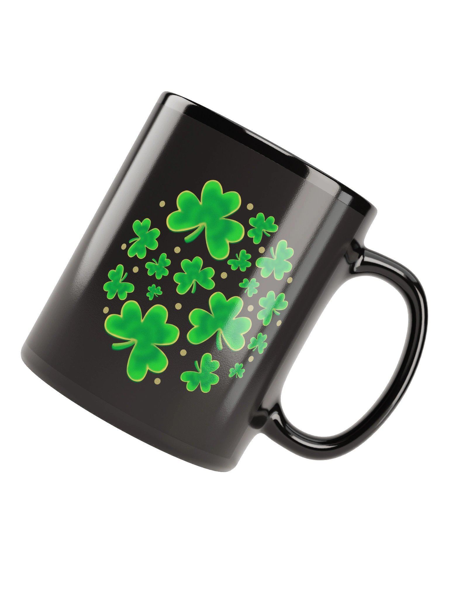Gilded Luck Black Mug product image (4)