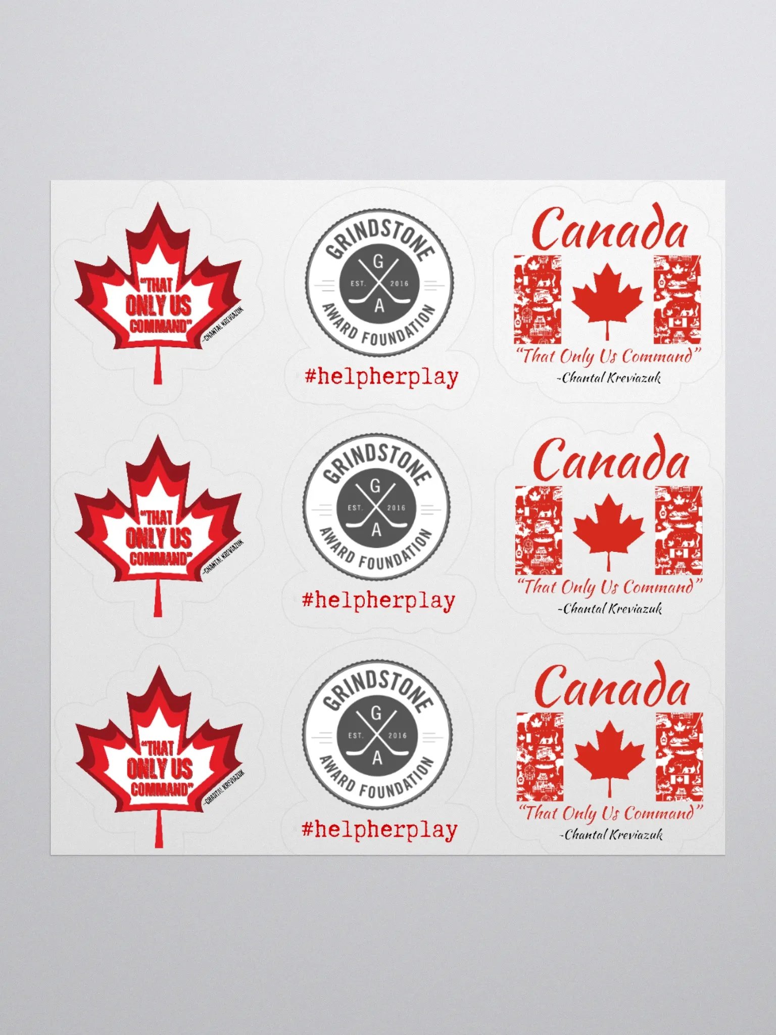 THAT ONLY US COMMAND x GRINDSTONE STICKERS product image (2)