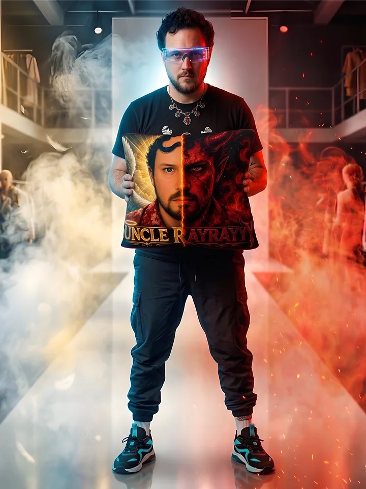 The Duality Of UncleRayRayyy Pillow Case product image (2)
