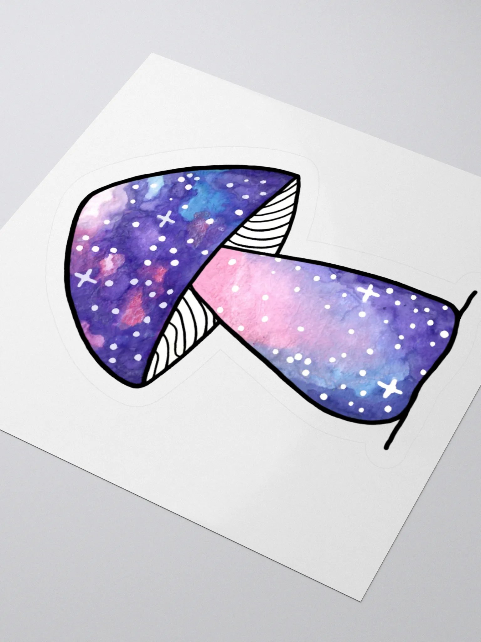 Space Mushie 1 Sticker product image (3)