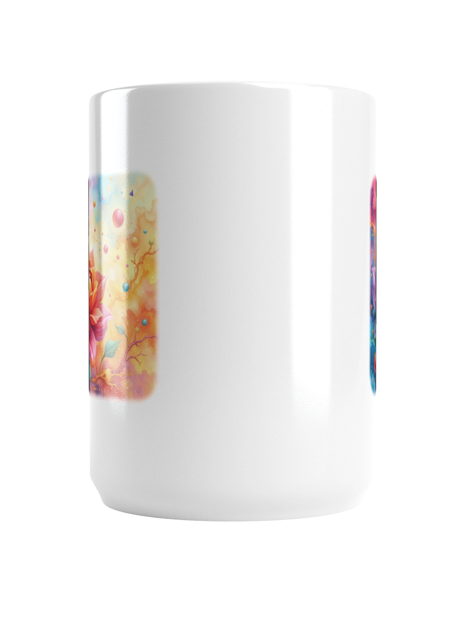 Dreamlike Floral Fusion Elegance Mug product image (6)