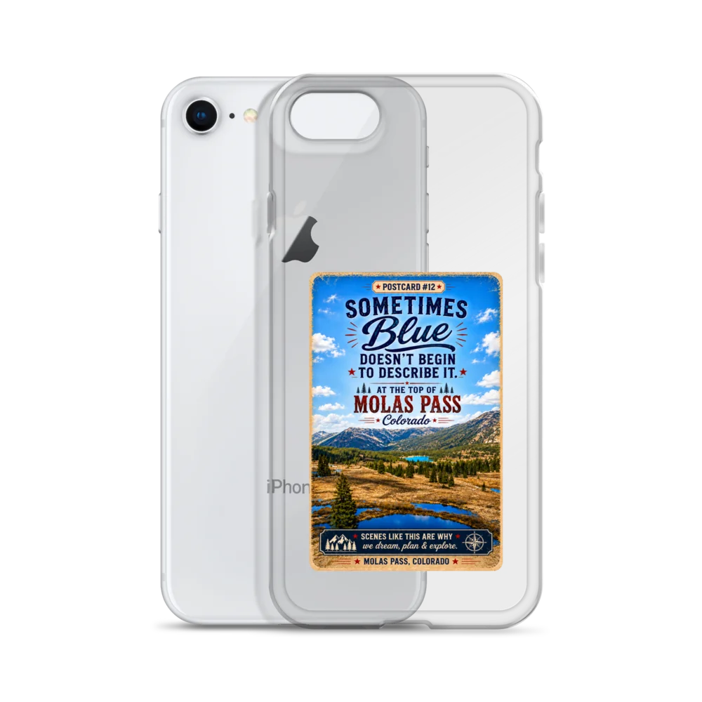 Molas Pass Clear iPhone Case product image (2)