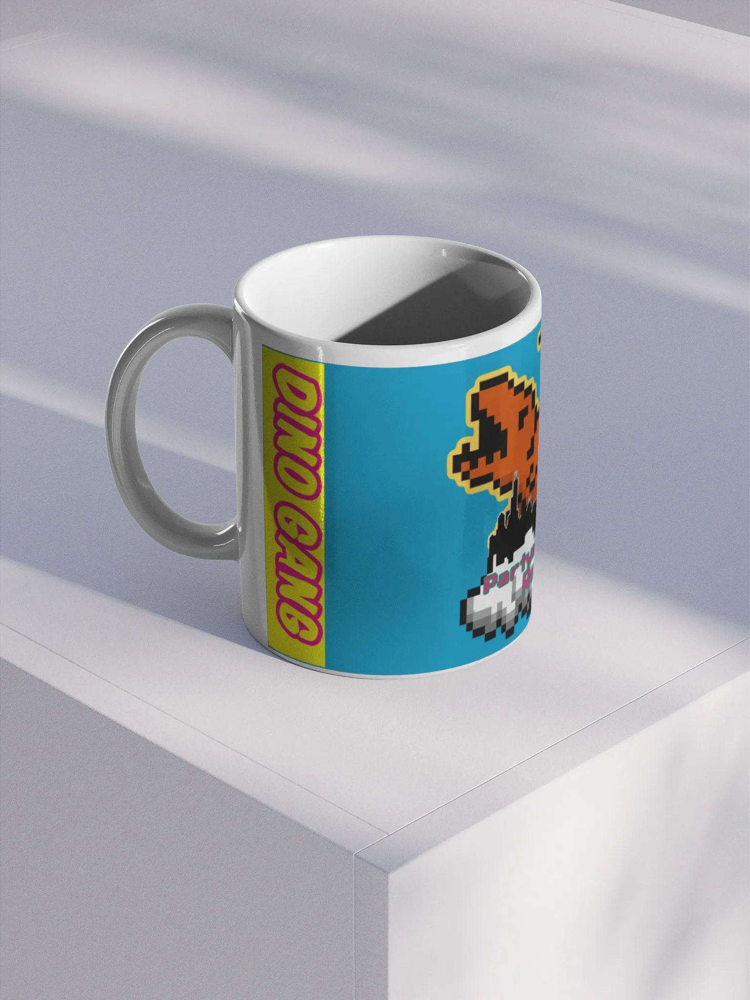 8 Bit Partysaurus Rex Mug product image (1)