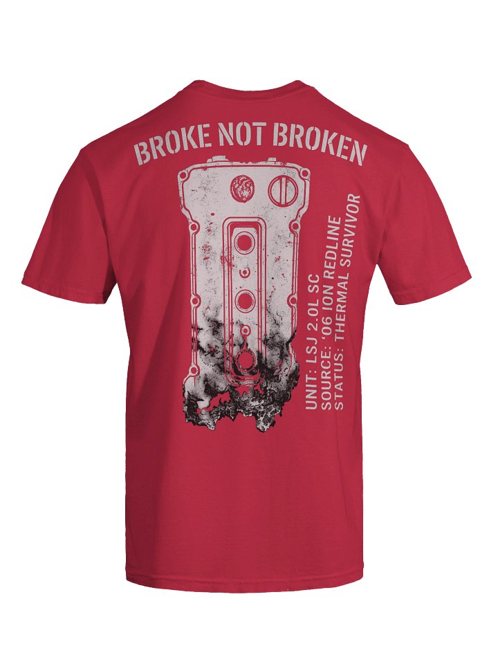 Thermal Survivor Tee - Resurrection Spec | Broke Not Broken product image (1)