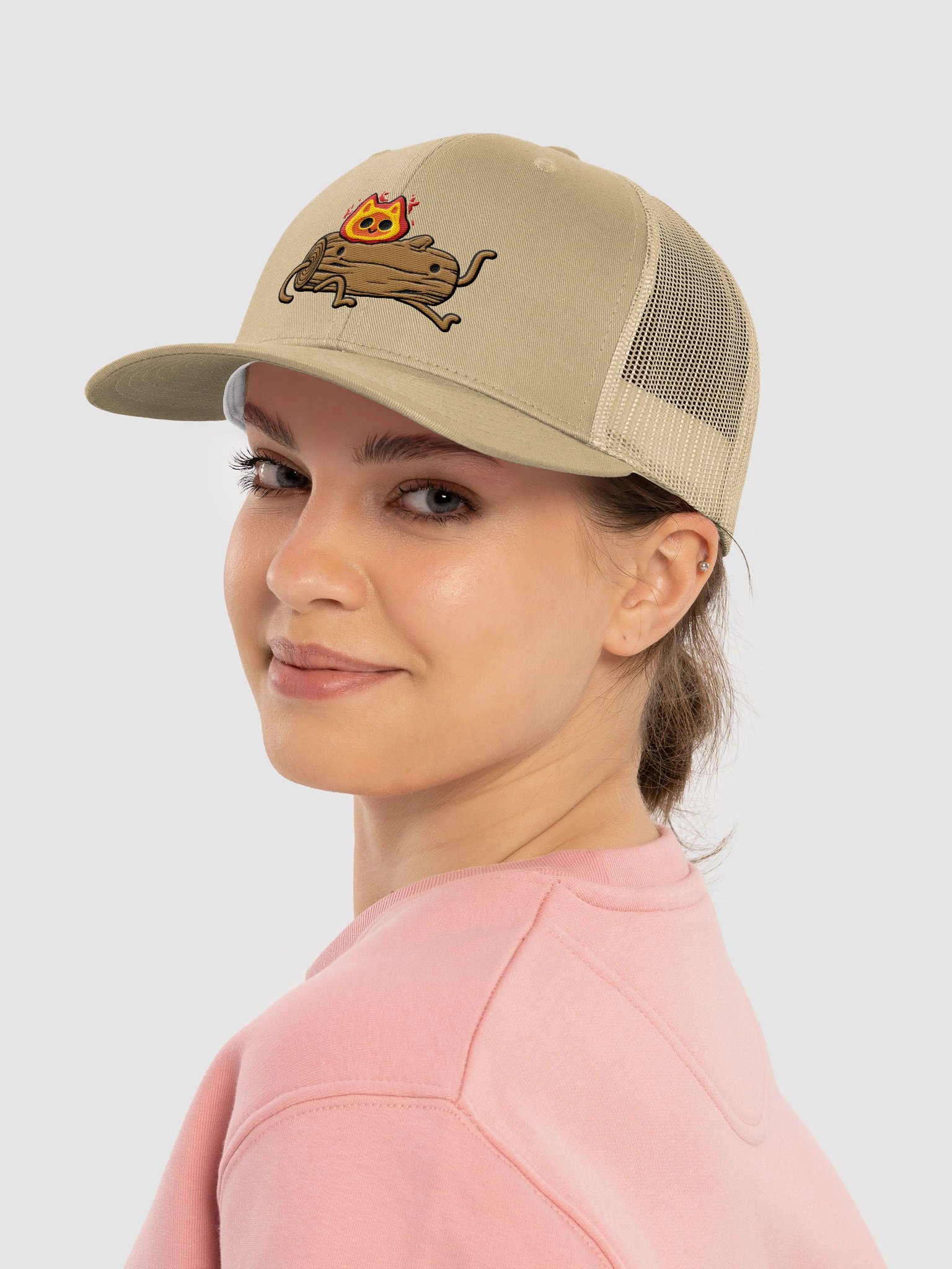 Log & Jam Embroidered Trucker Hat product image (4)