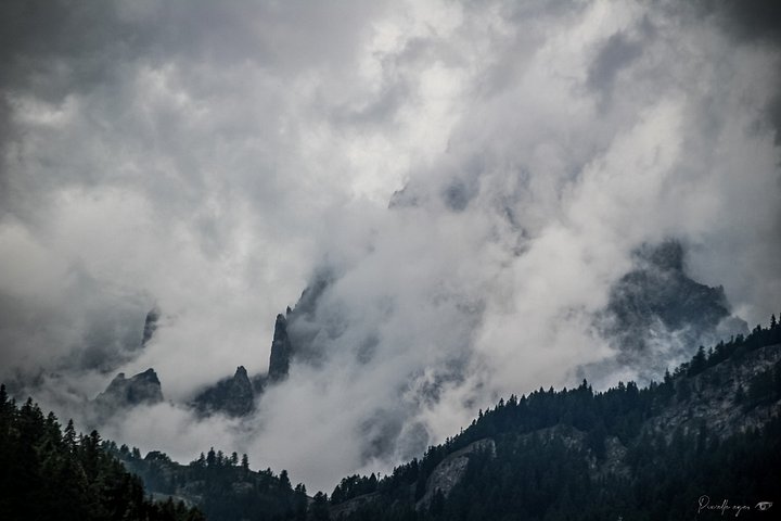 Enigmatic Peaks – South Face of Mont Blanc, French Alps product image (1)