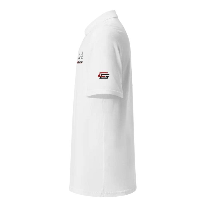 DCT Shadow Wing Polo Shirt White/Gray product image (2)