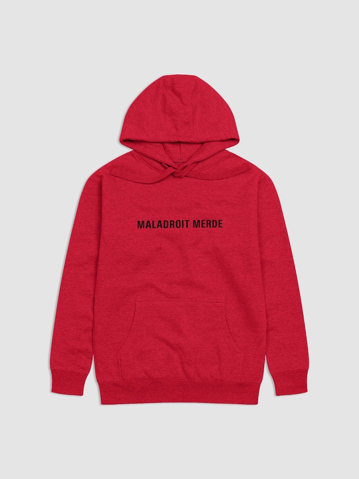 MALADROIT MERDE RED HOODIE product image (1)