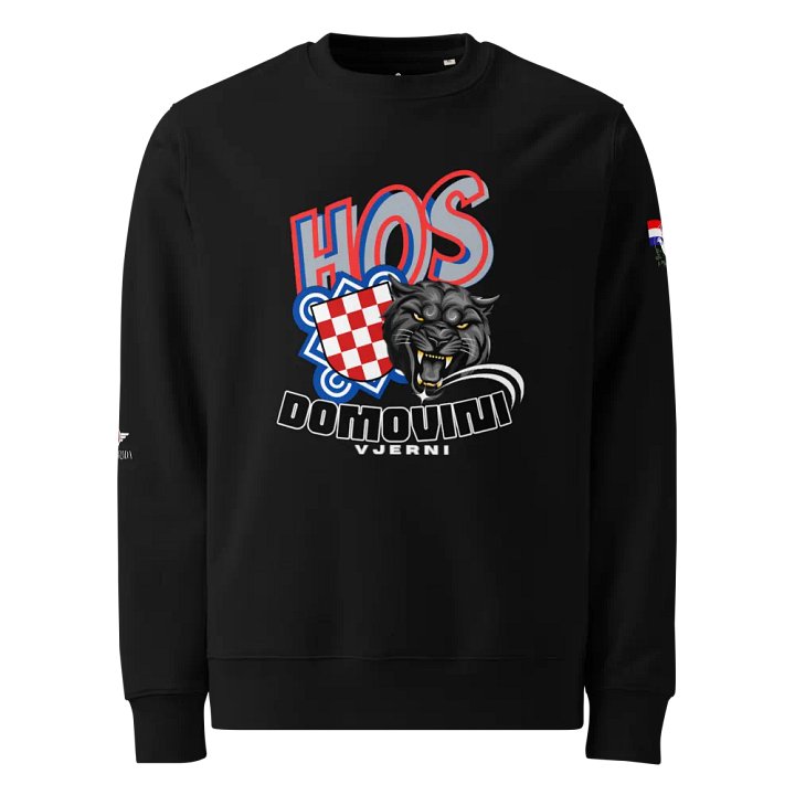 HOS DOMOVINI VJERNI Organic Man Sweatshirt product image (1)