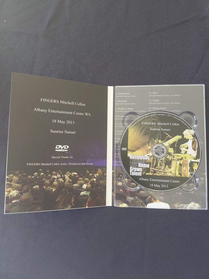 FINGERS Mitchell Cullen DVD (2015) product image (2)