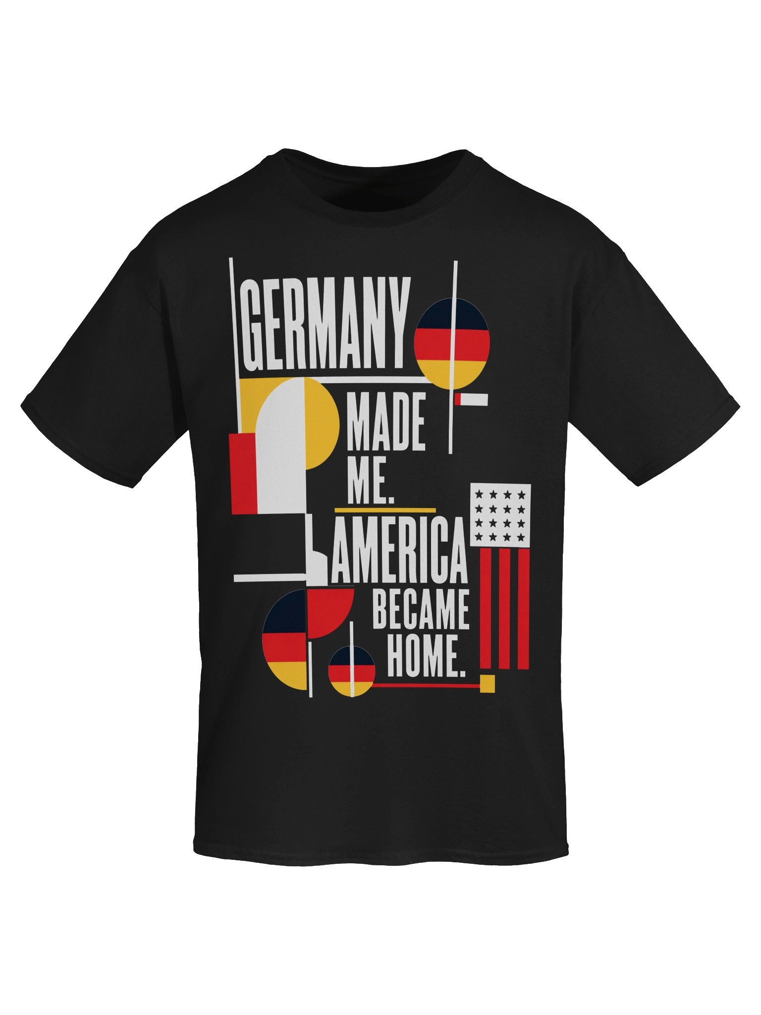 Germany Made Me America Became Home Tee product image (40)