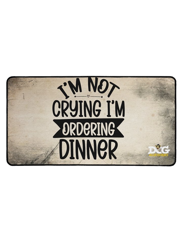 Dinner fun logo Desk Mat product image (1)