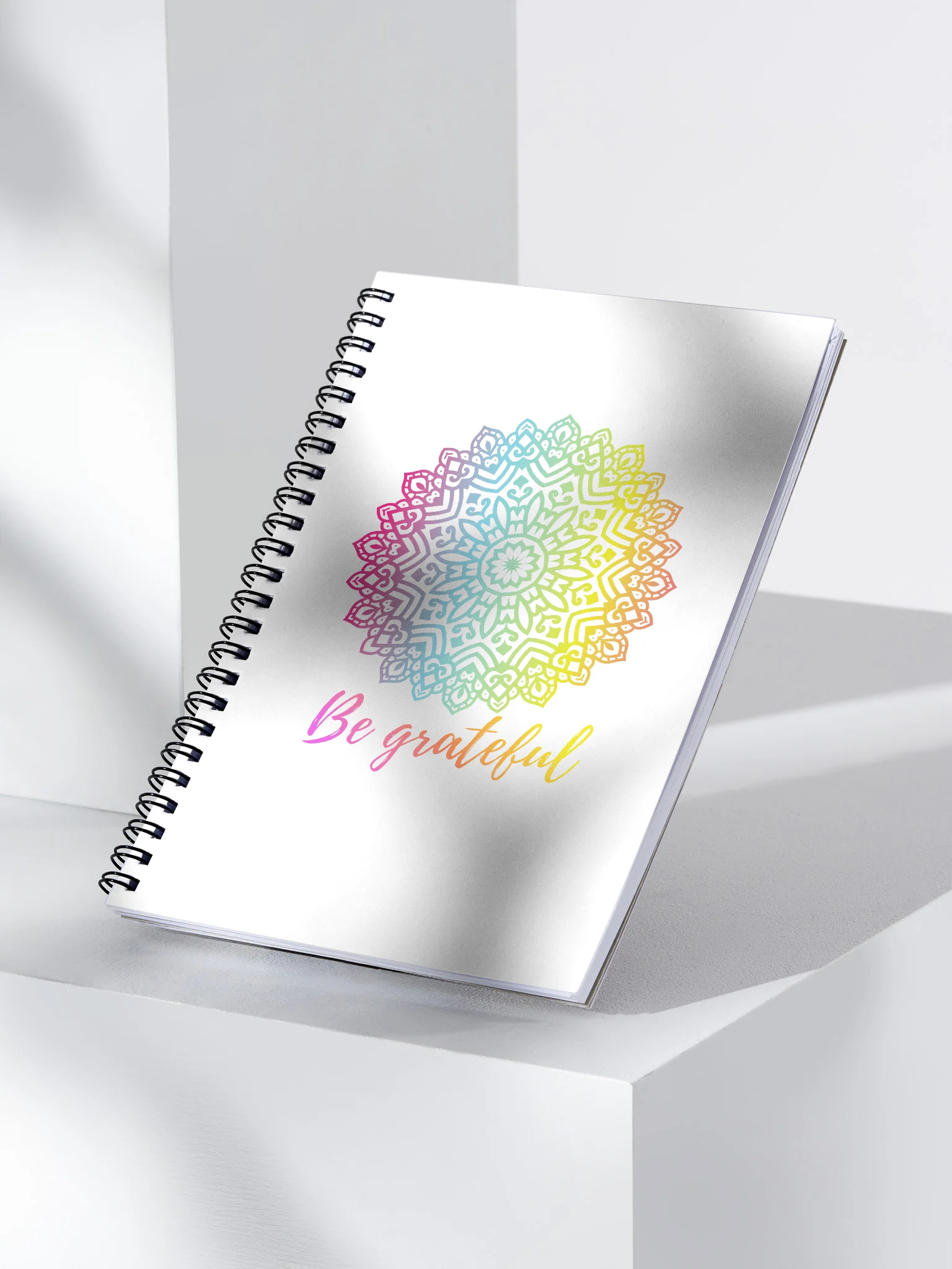 ''Be grateful'' notebook product image (3)