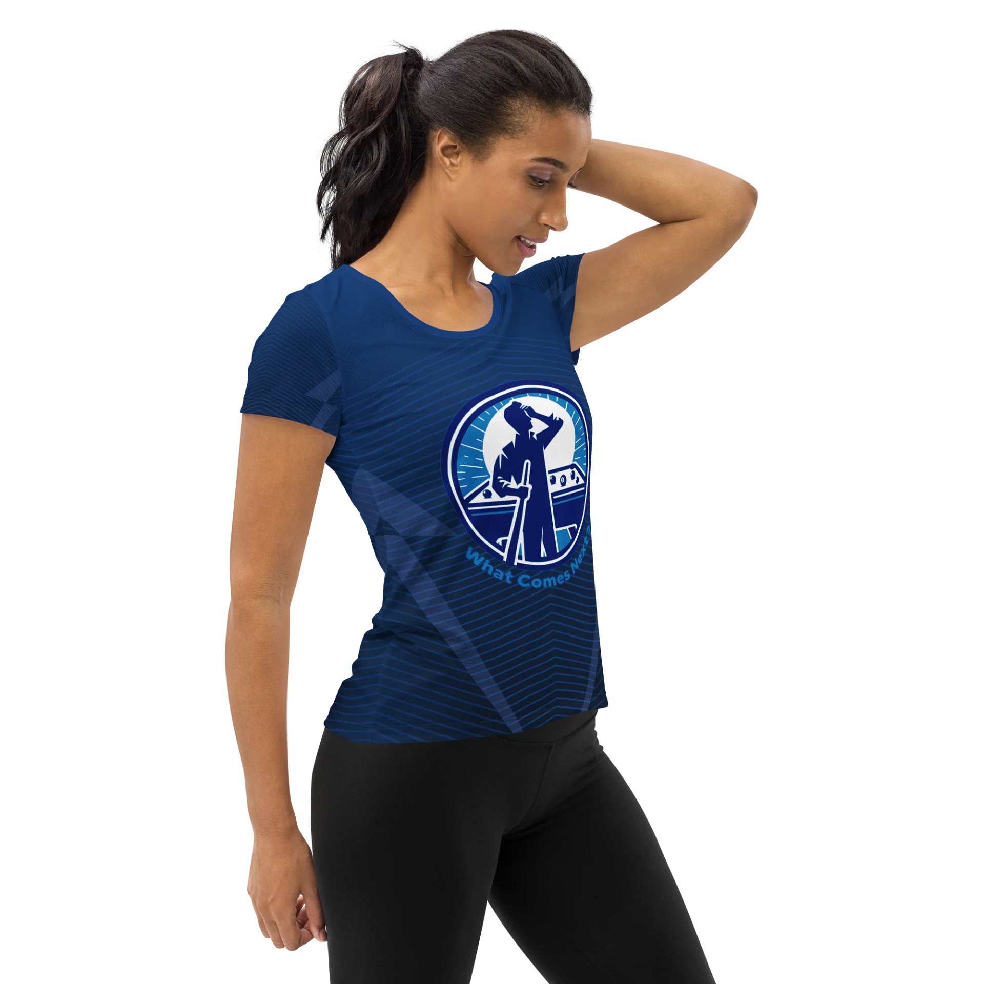 WCN Logo All-Over Print Athletic Tee product image (4)