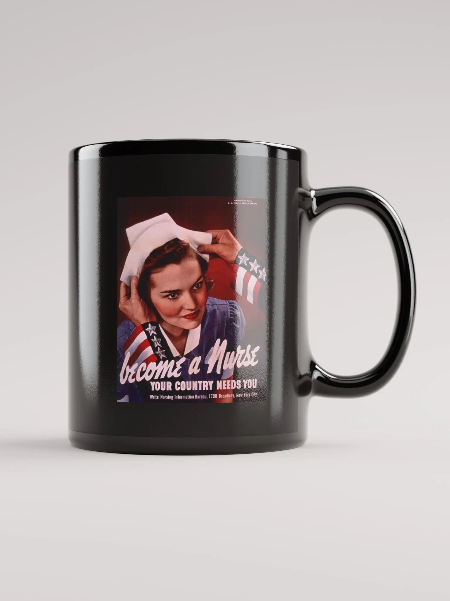 Vintage Nurse Mug 