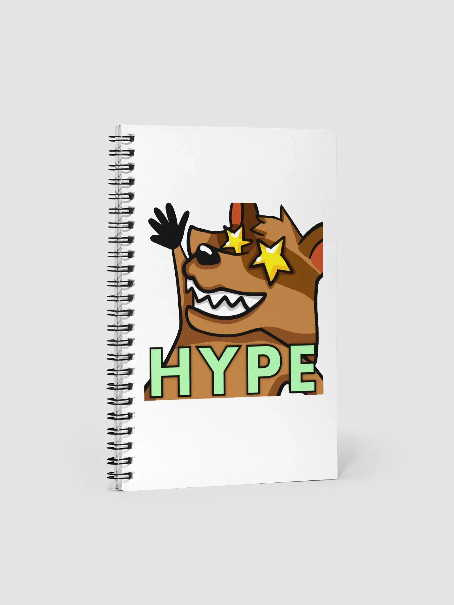 Hype it up notebook