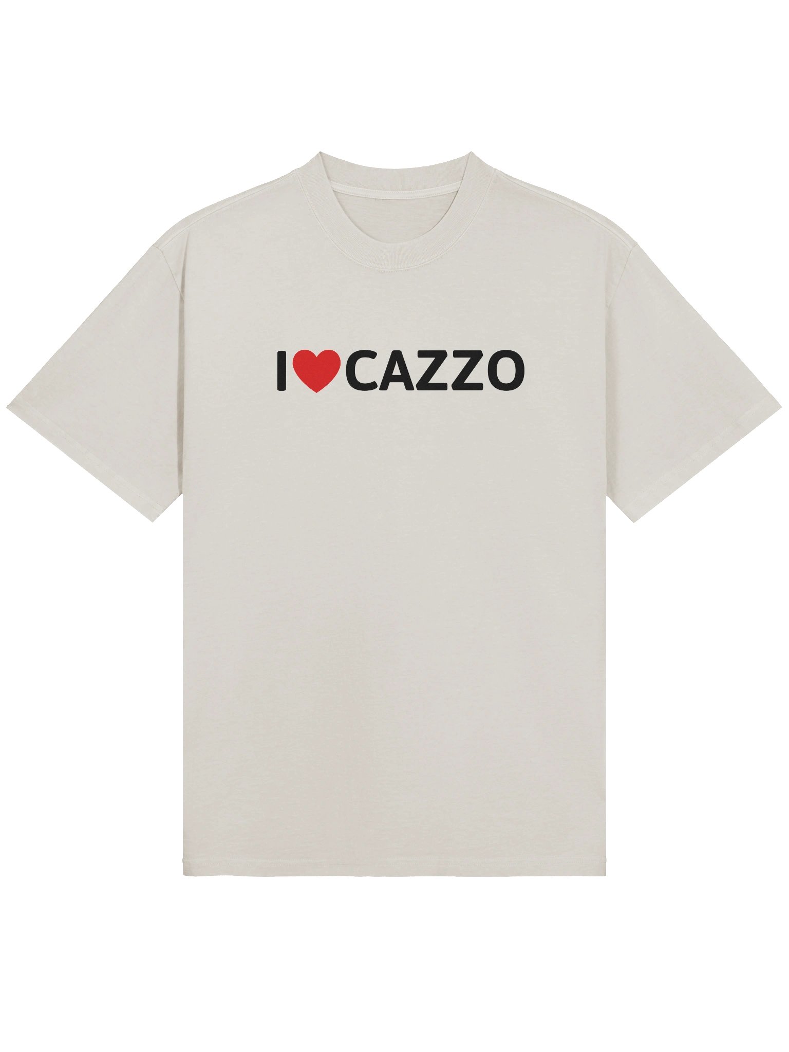 i ♥️ cazzo t-shirt white product image (1)