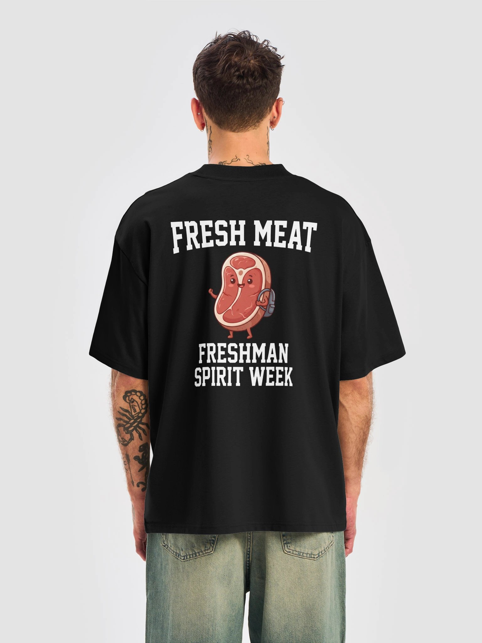 Funny Freshman Fresh Meat Spirit Week Design product image (3)