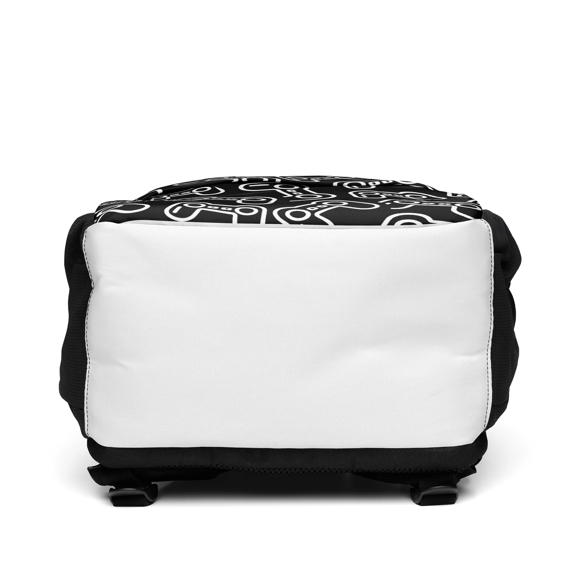 Sac à dos imprimé intégral manette blanche product image (3)