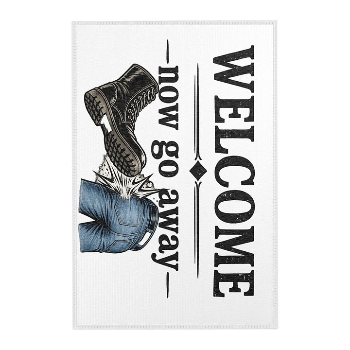 Comic Kick Graphic Area Rug product image (1)