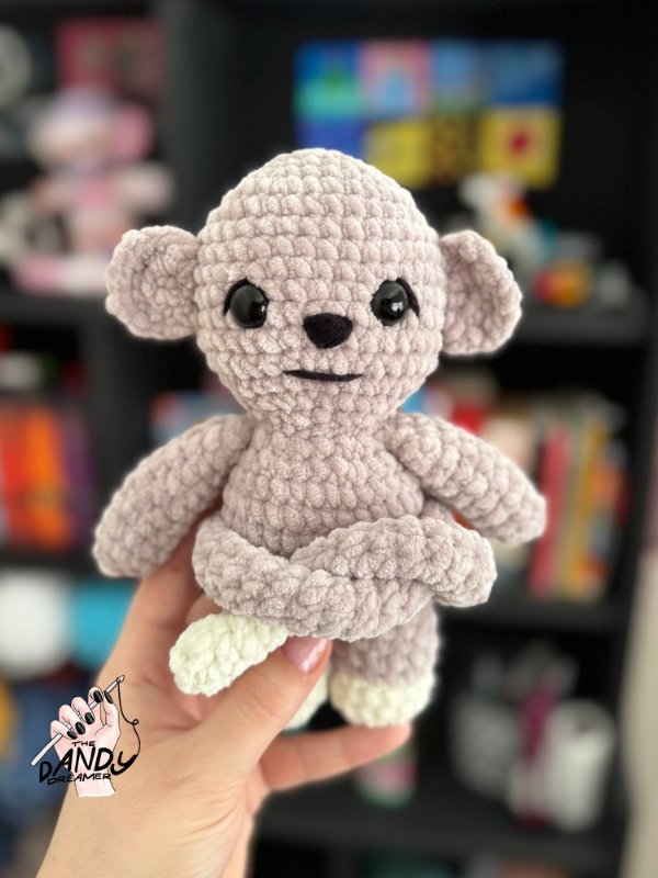 Snuggle Monkey Crochet Pattern | Digital PDF File product image (6)