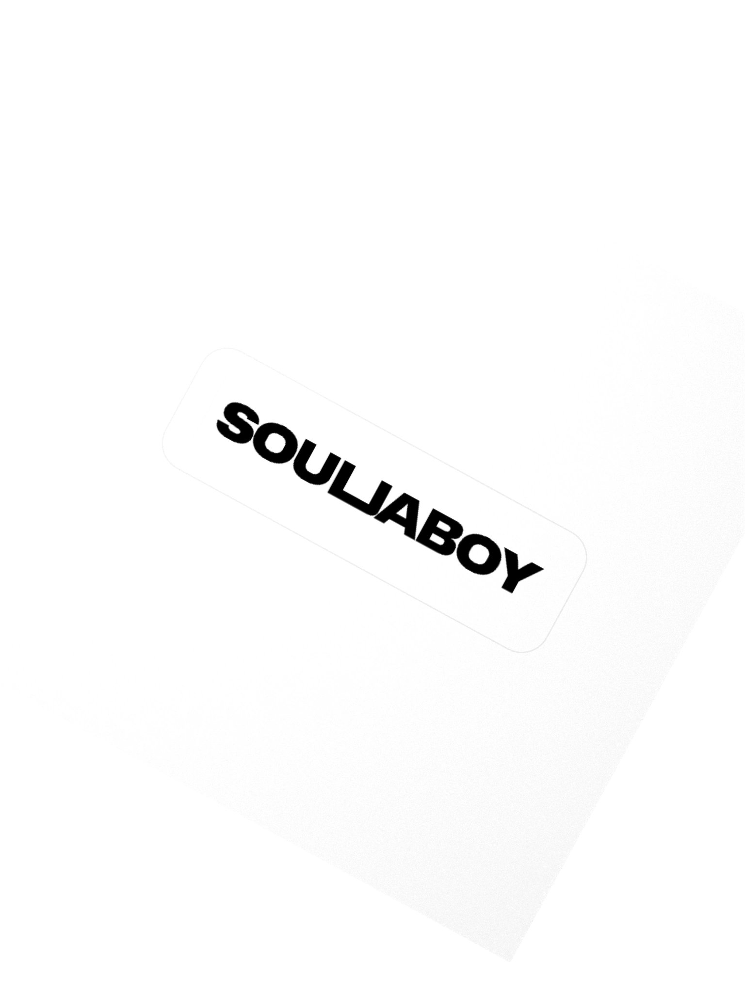 SOULJABOYDRIPCO Sticker product image (2)