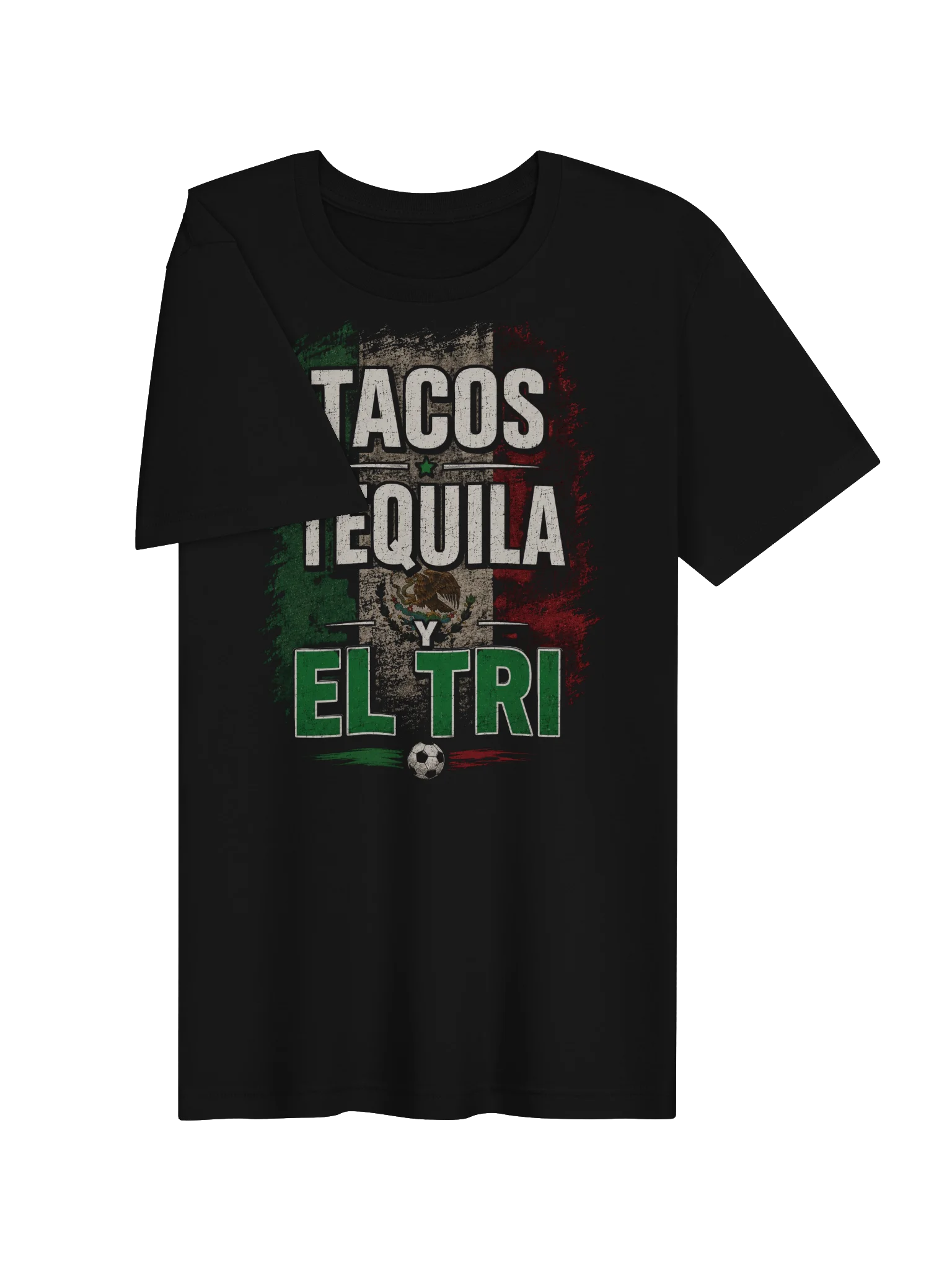 Tacos Tequila y El Tri T-Shirt | Mexico Soccer Fan Tee and Apparel product image (3)