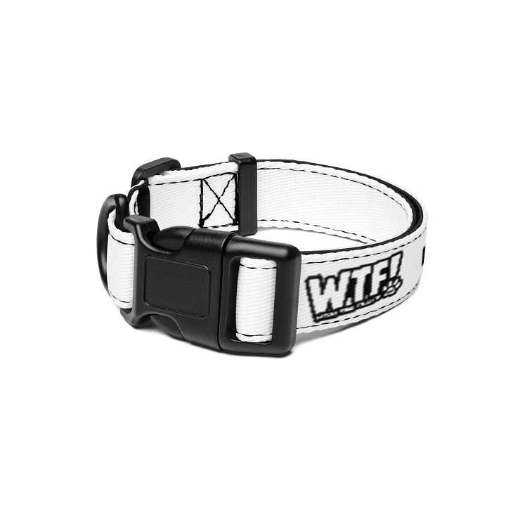 WTF! Do Not Touch Me Pet Collar product image (1)