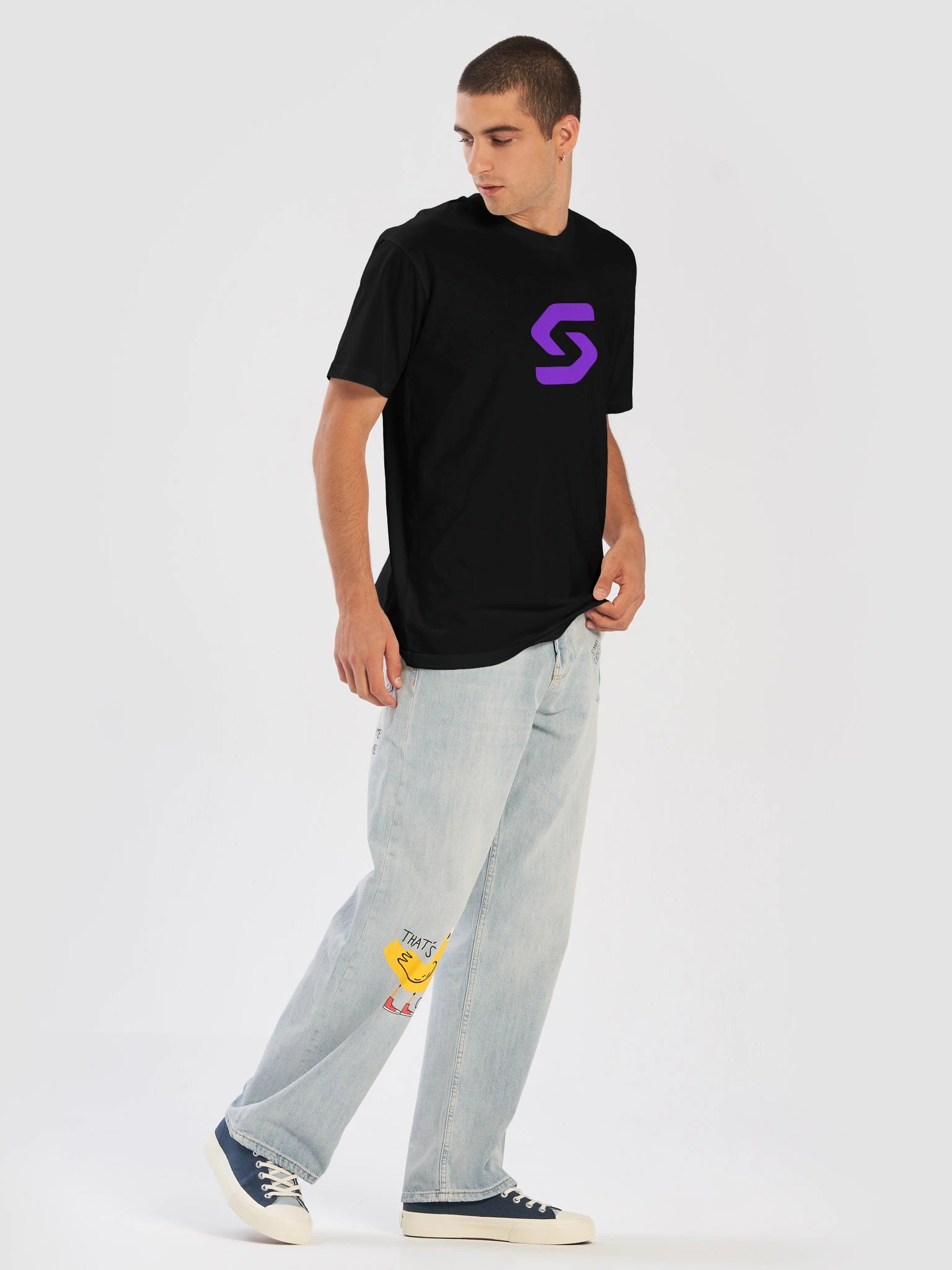 Sponsara Purple "S" Logo Heavy Tee product image (13)