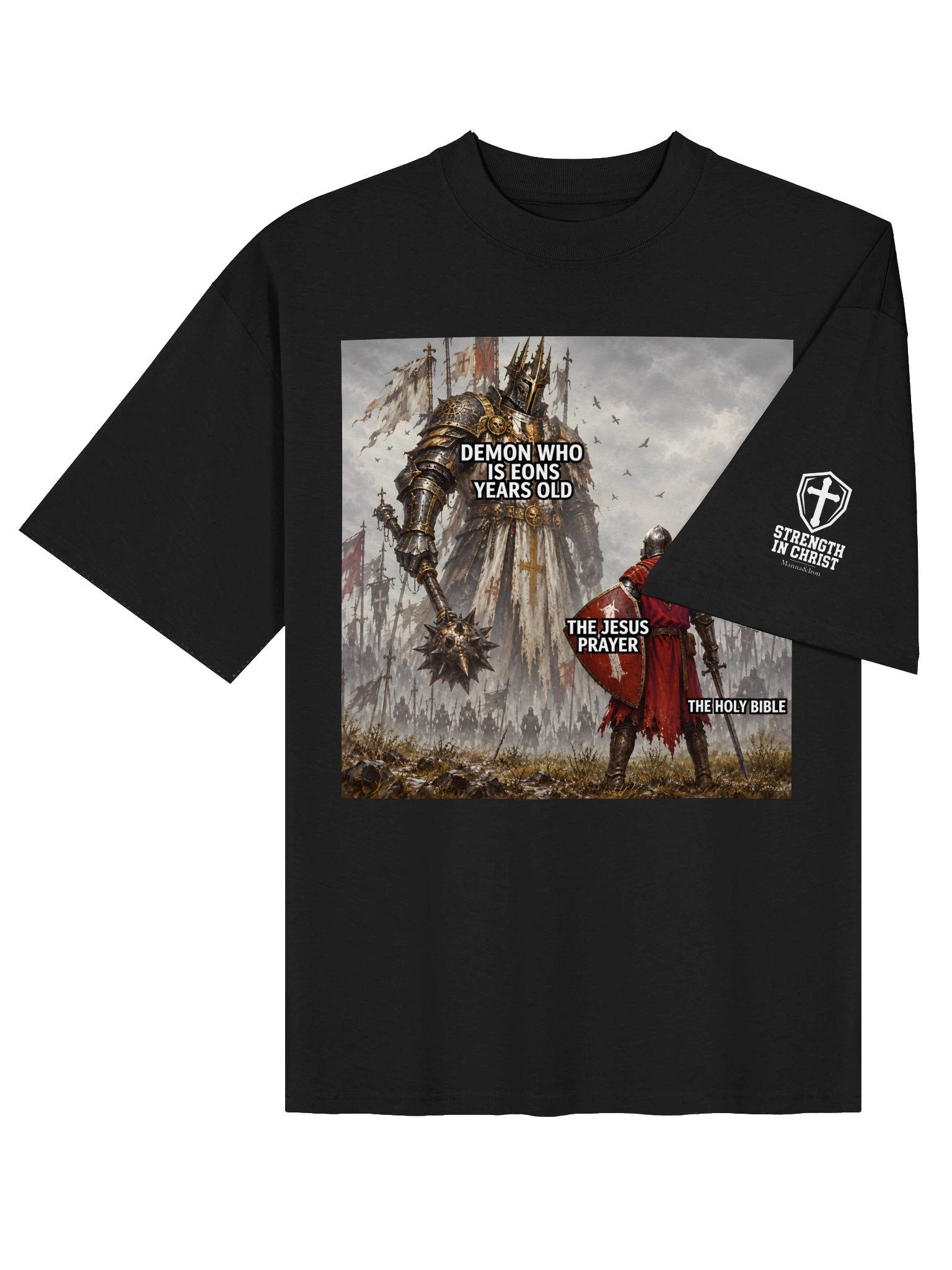 Faith Over Fear Fantasy Battle Tee *Organic product image (16)