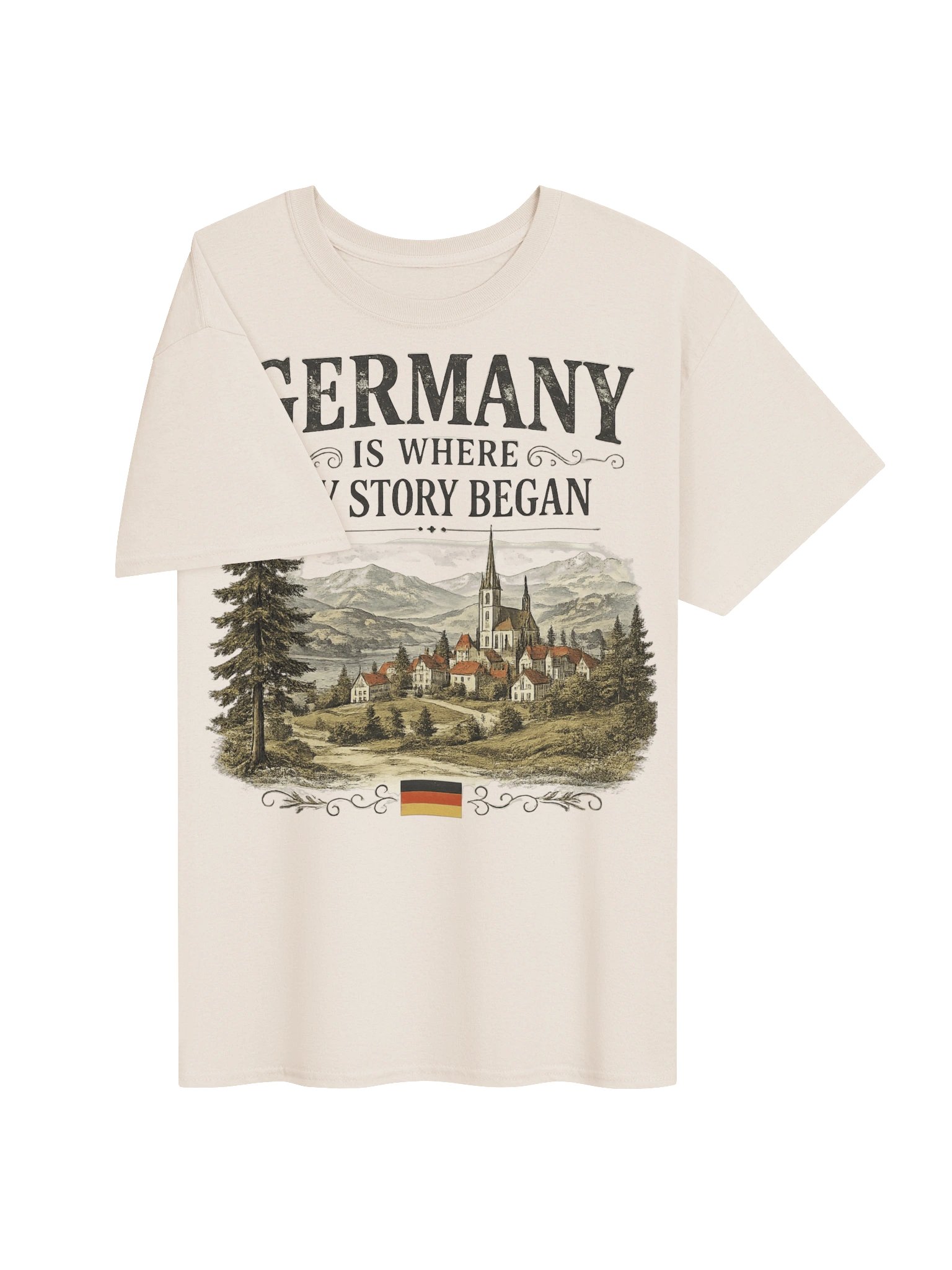 Germany Is Where My Story Began Vintage T-Shirt product image (7)
