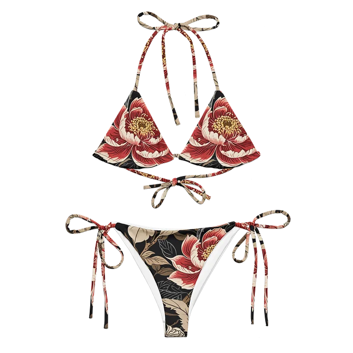The Midnight Bloom String Bikini SET product image (2)