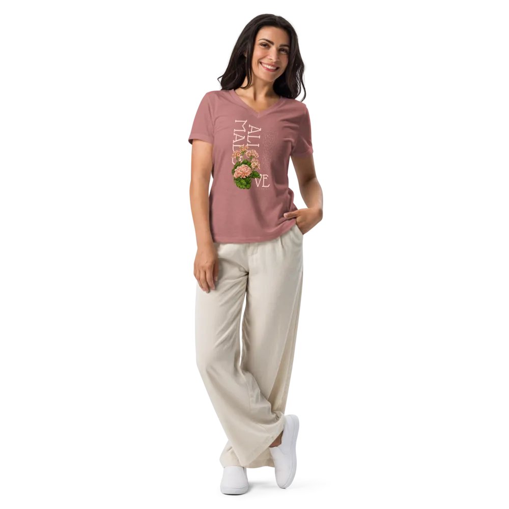 Made Alive in Christ V-Neck T-Shirt product image (3)