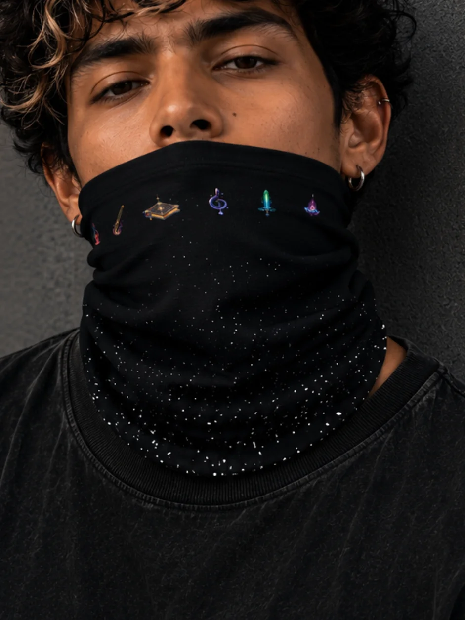 In Magic We Trust All-Over Neck Gaiter product image (2)
