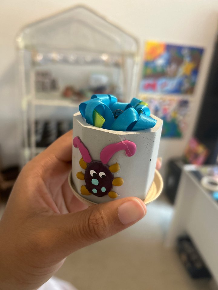 Addy’s artsy flower in pot #11 product image (1)