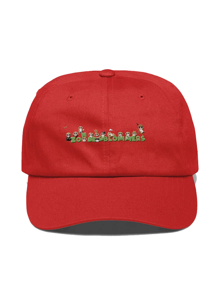 Zipping Zonderblommers Red Crew Dad Hat product image (1)